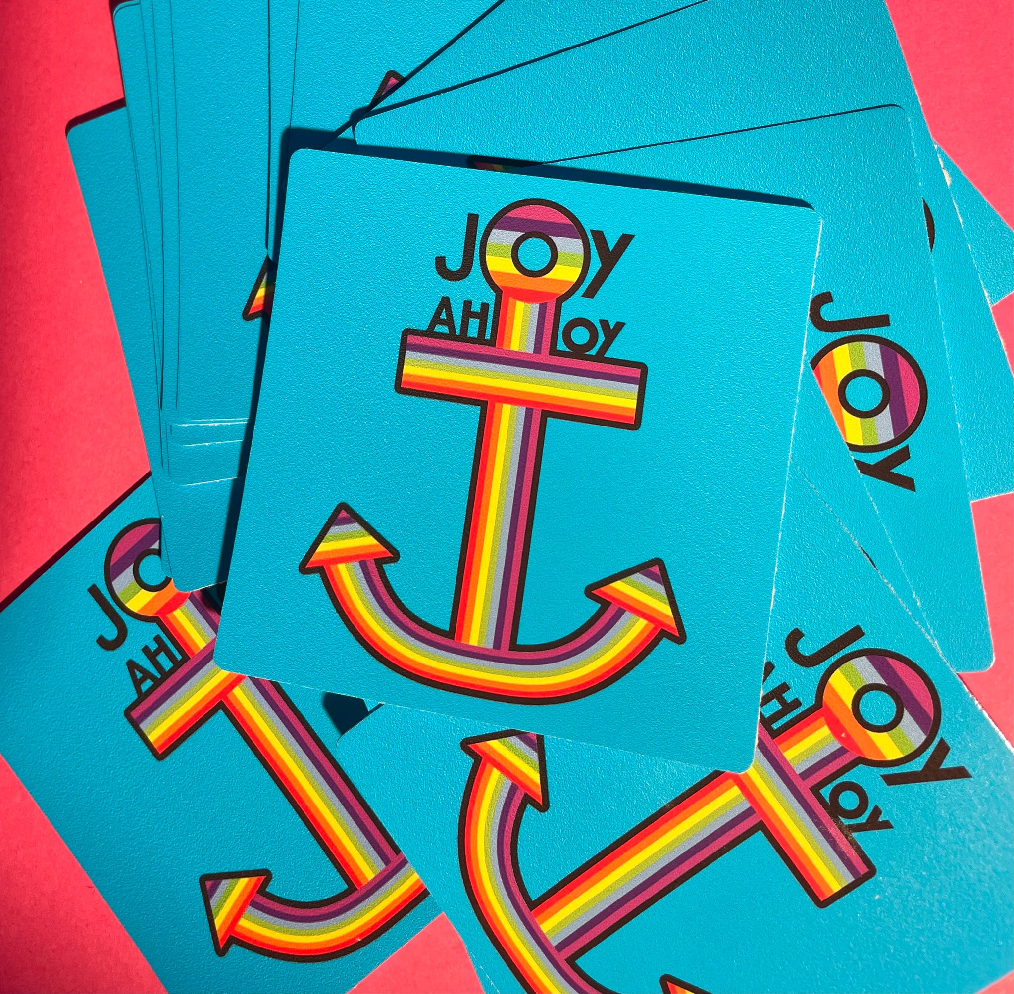 Joy Ahoy Sticker