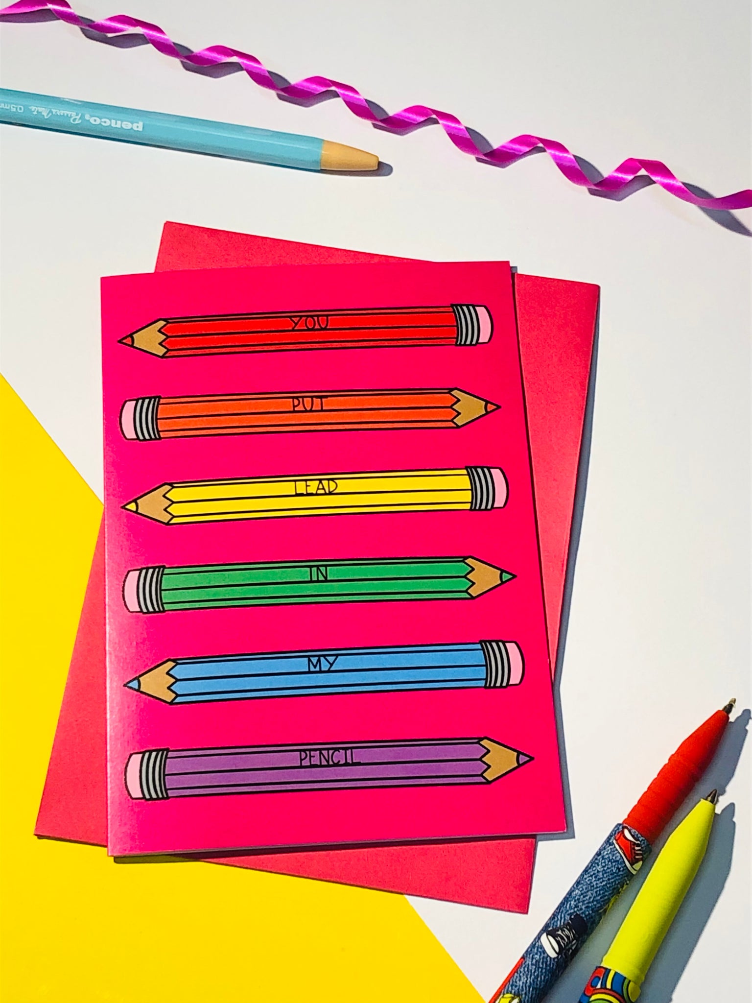 Lead in my Pencil Card