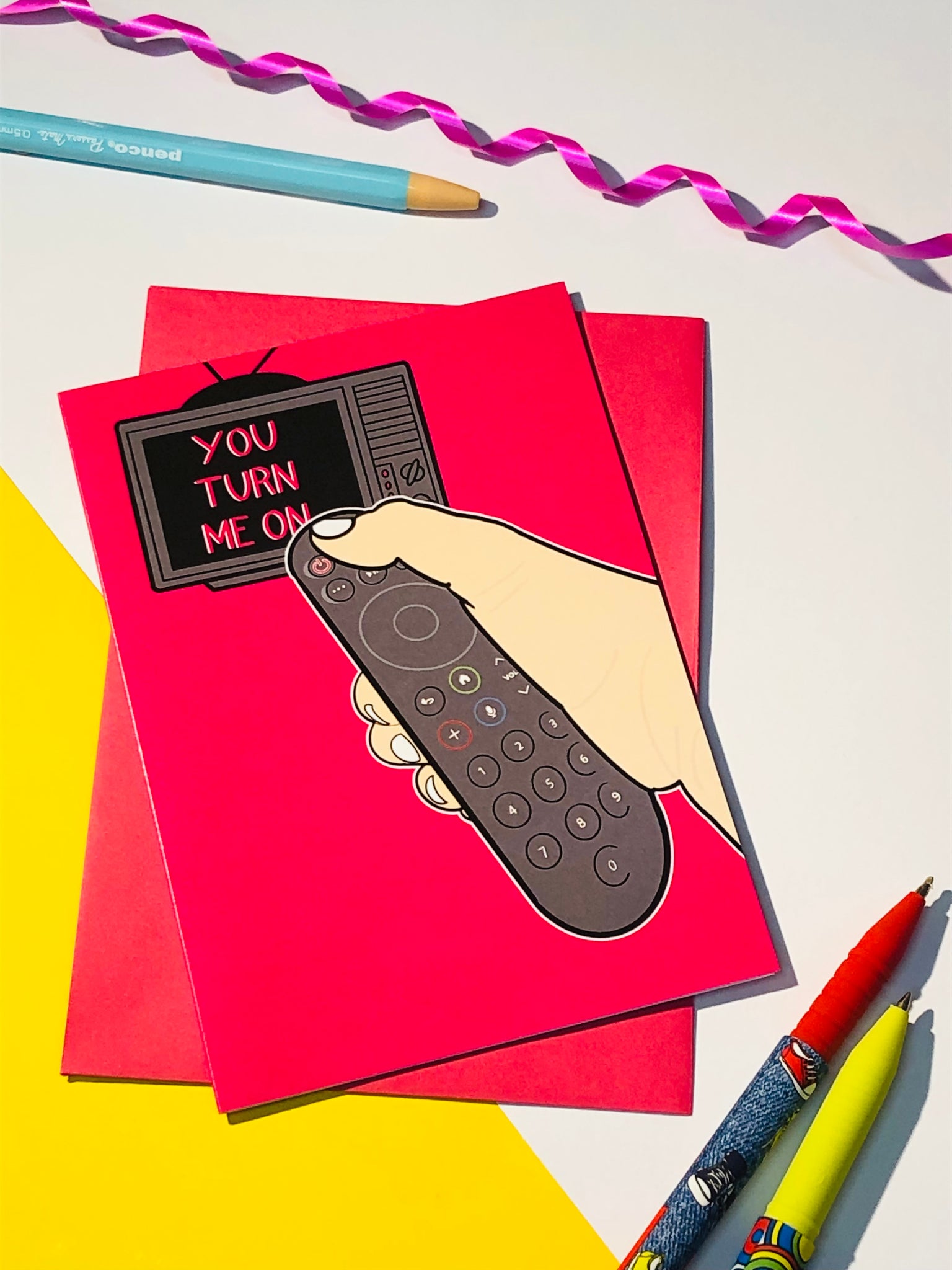 Turn me on Card
