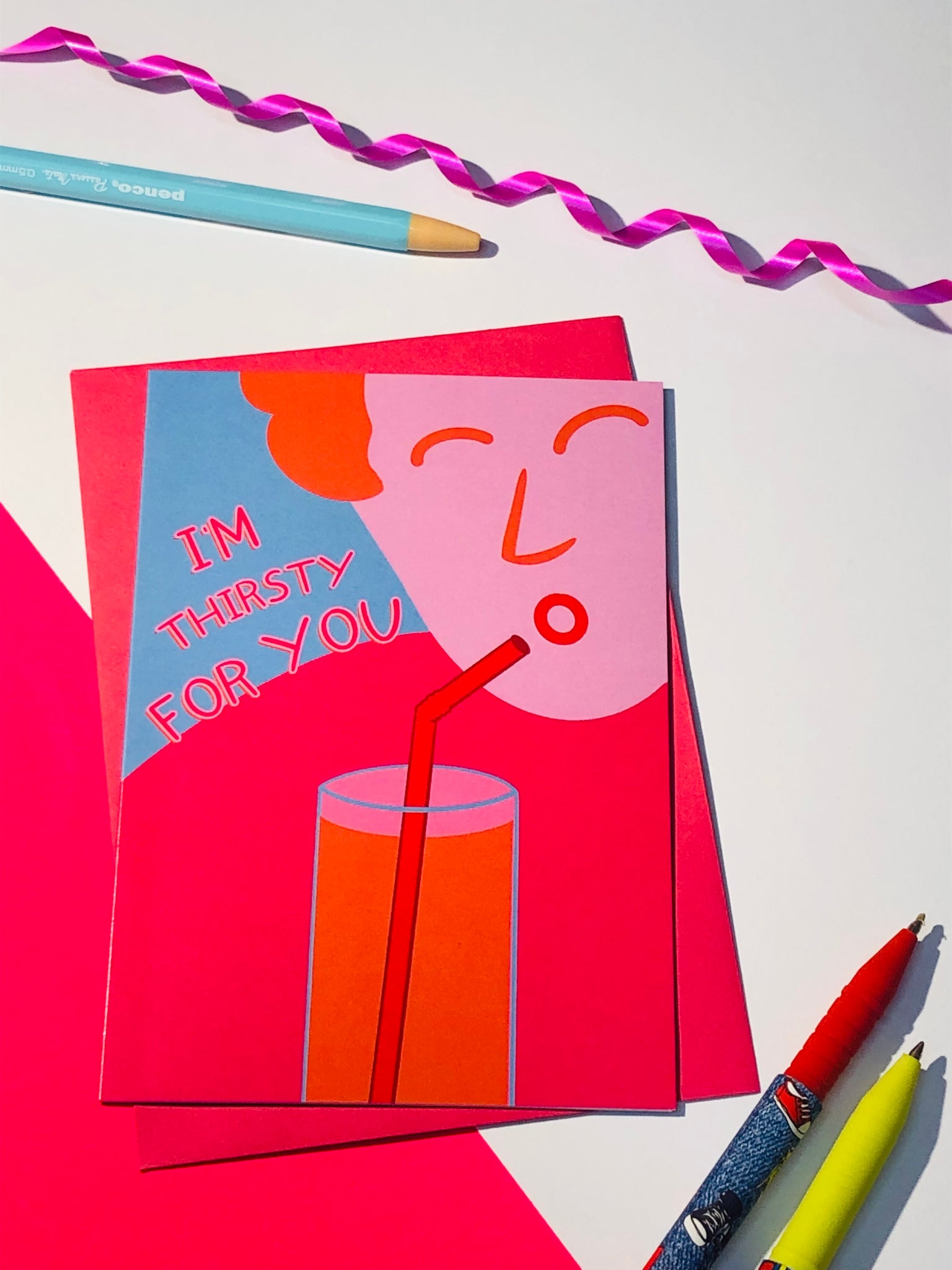 Thirsty For You Card