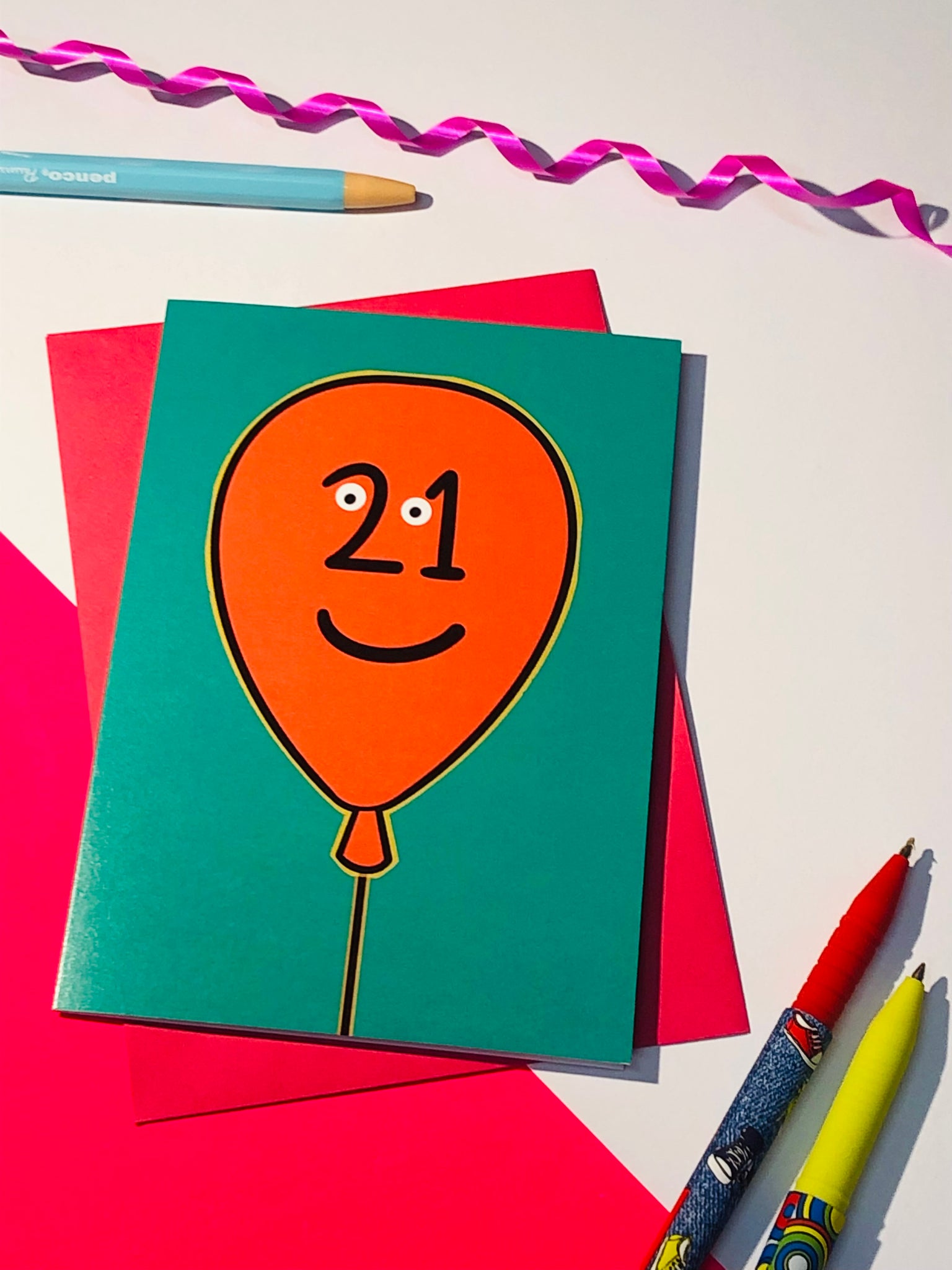 21st Birthday Card
