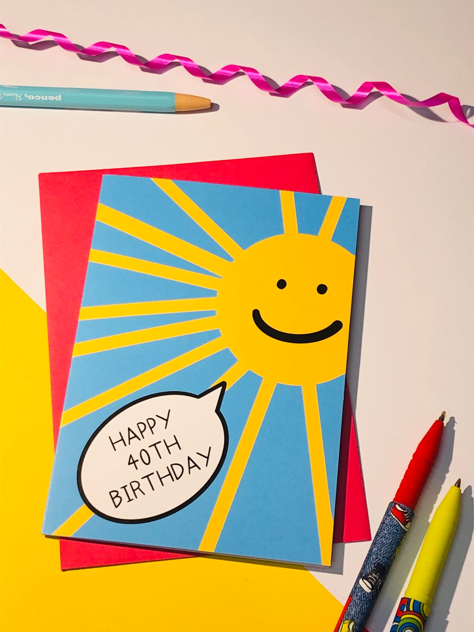 40th Birthday Card