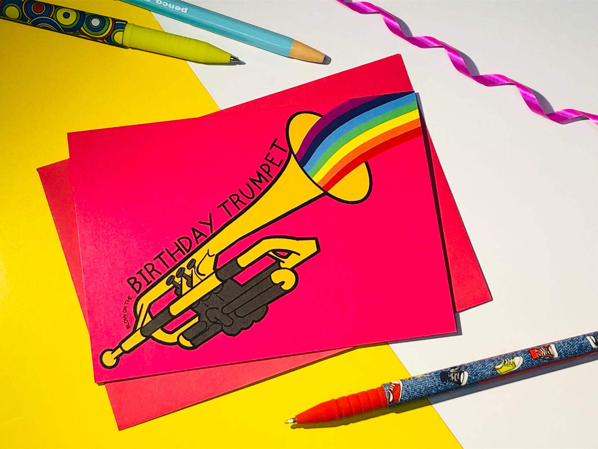 Birthday Trumpet Card