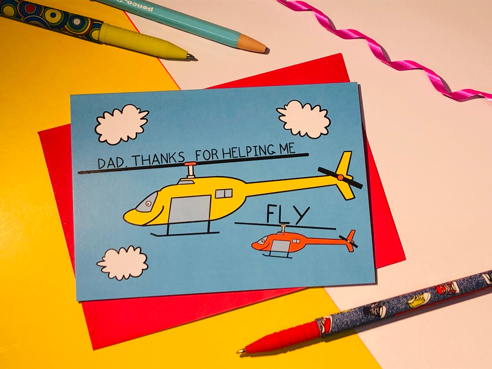 Fly Dad Card