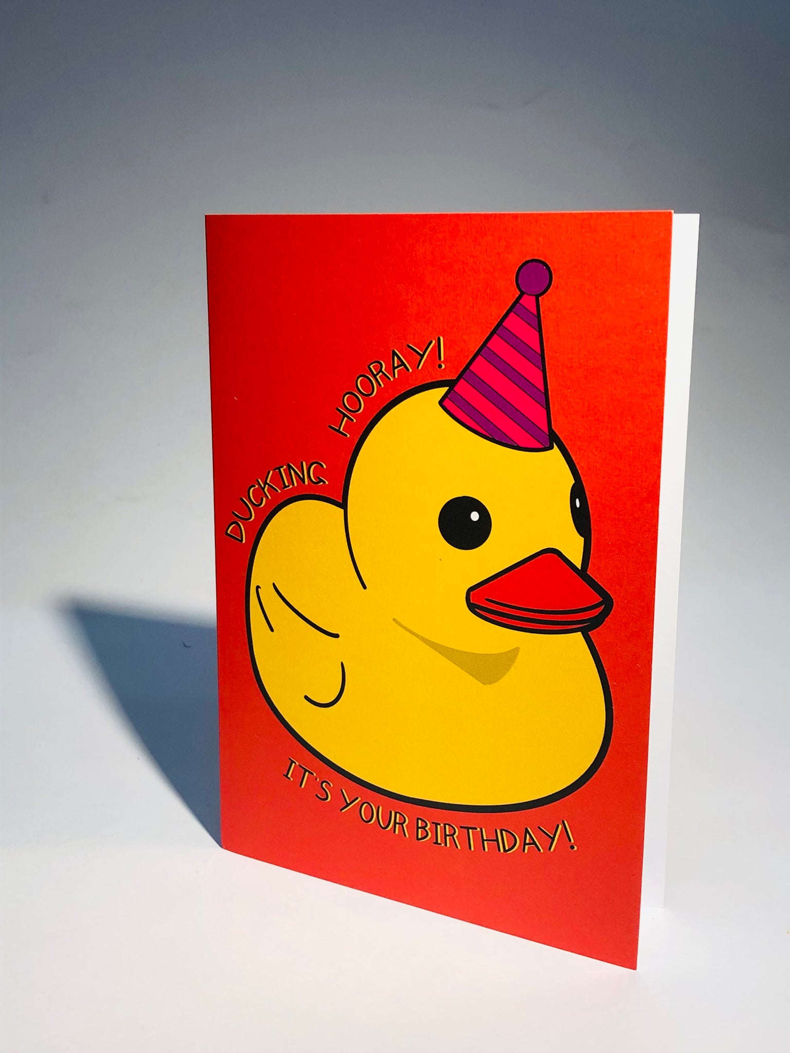 Ducking Hooray Birthday Card