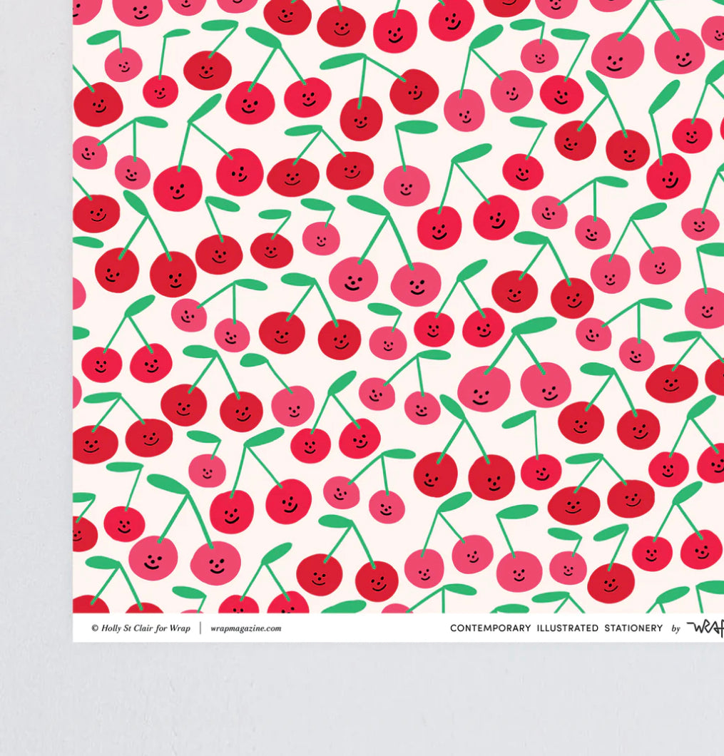 Cherries Gift Wrap