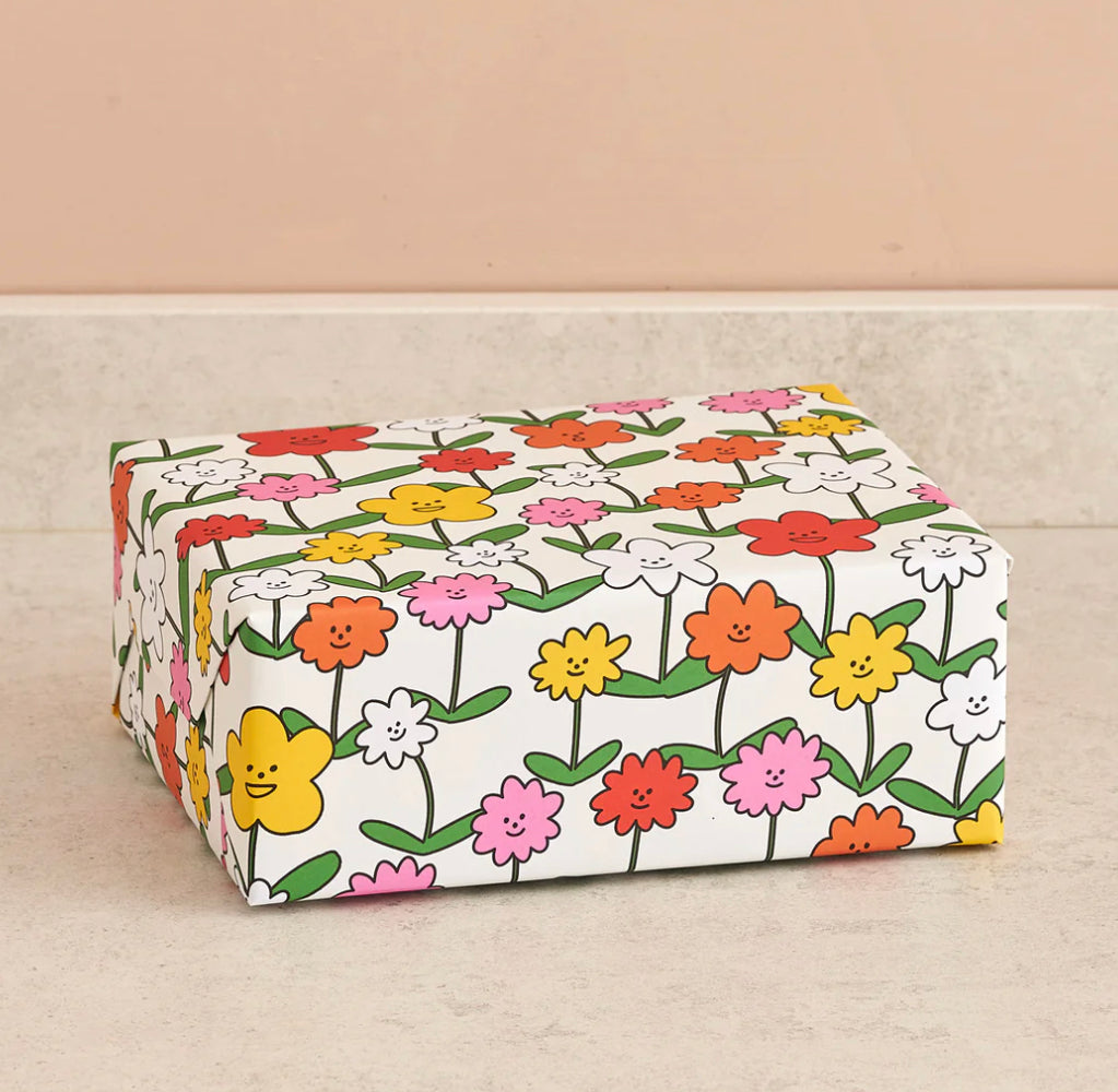 Flowers Gift Wrap