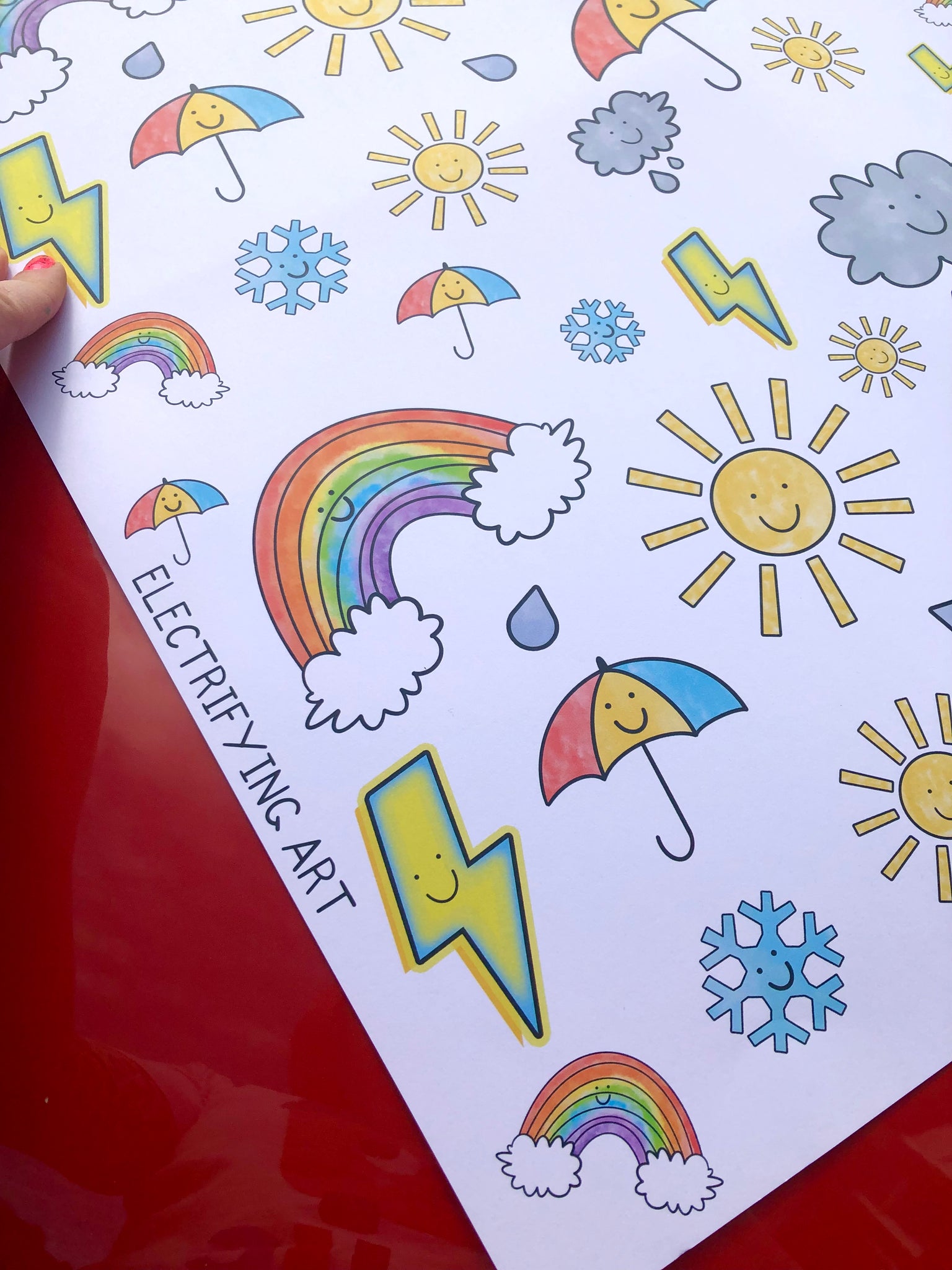 Happy Weather Wrapping Paper