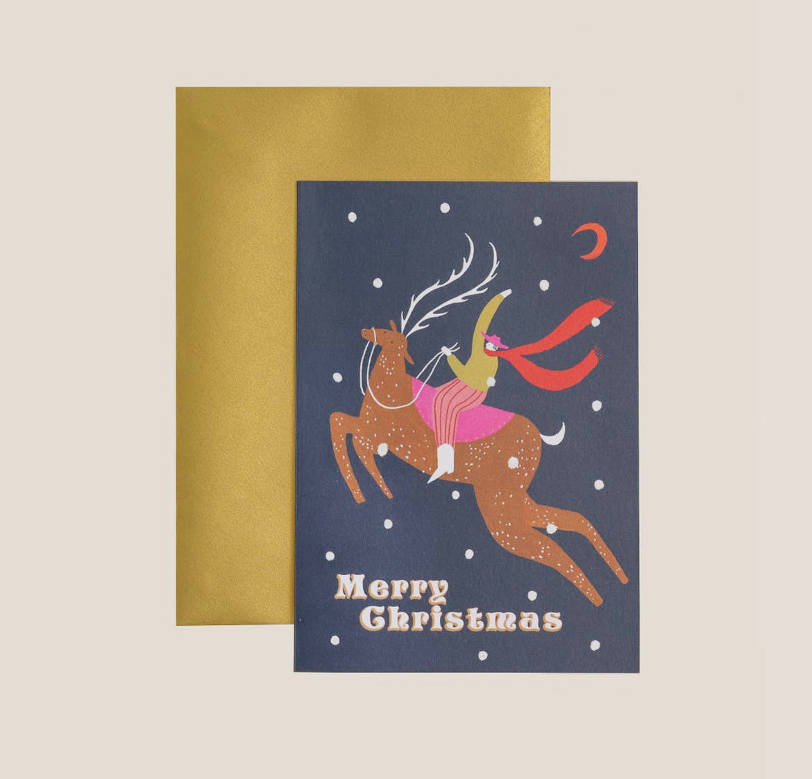 Christmas Cowboy Card