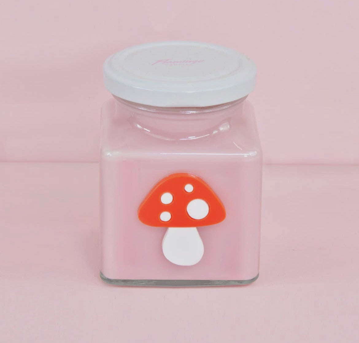 Toadstool Square Candle