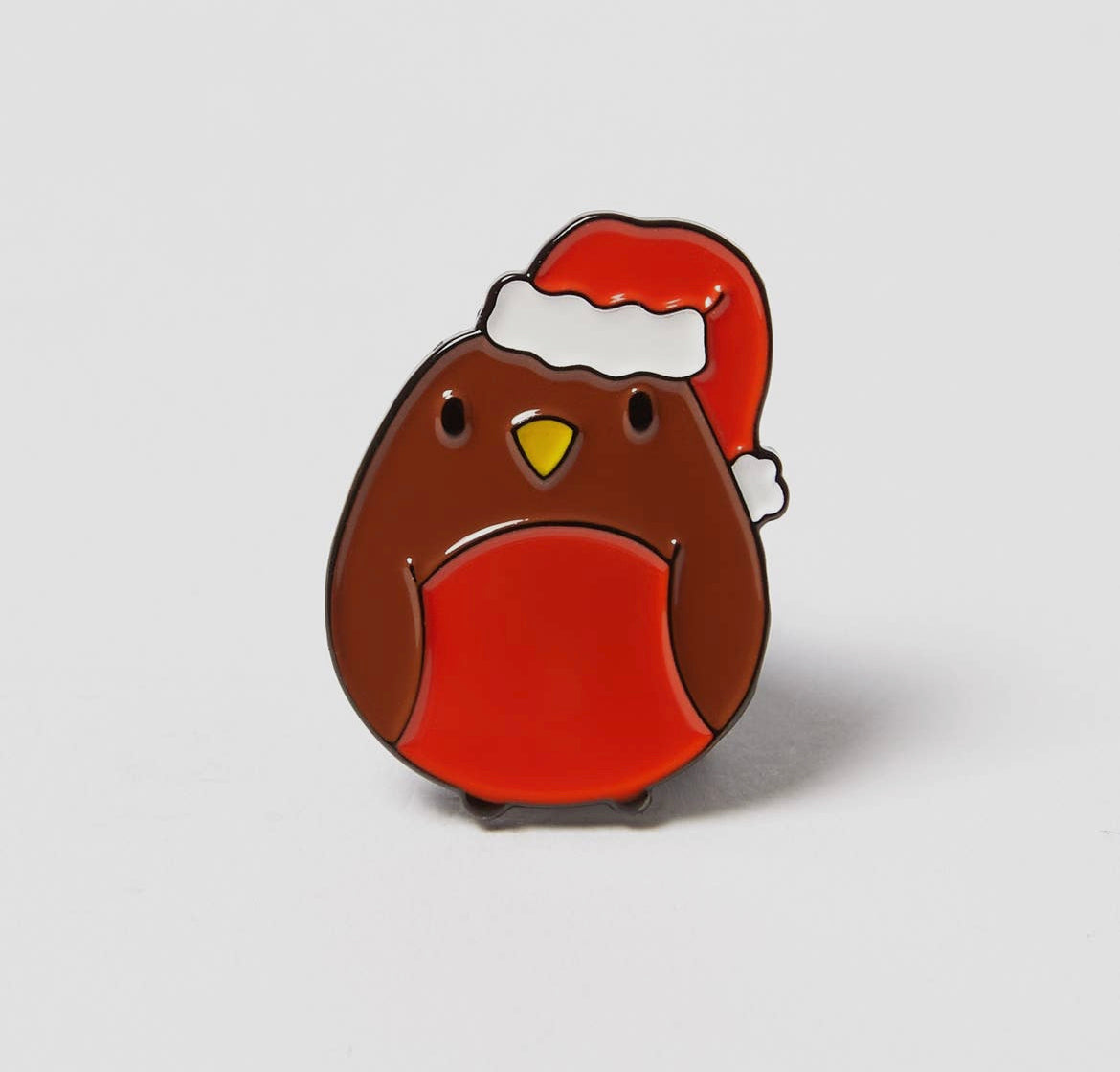 Christmas Robin Enamel Pin