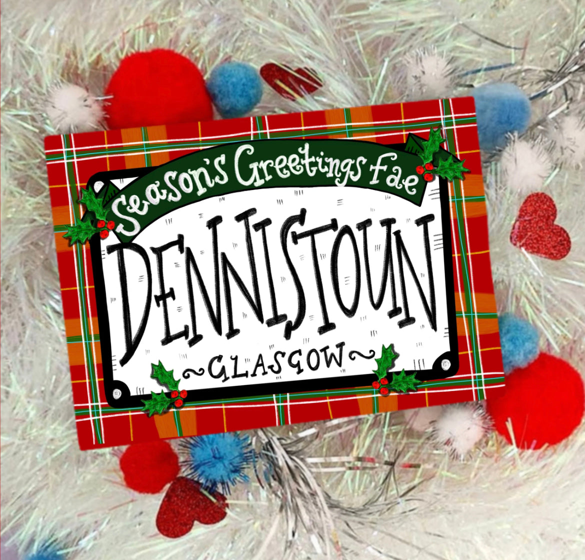 Dennistoun Christmas Card