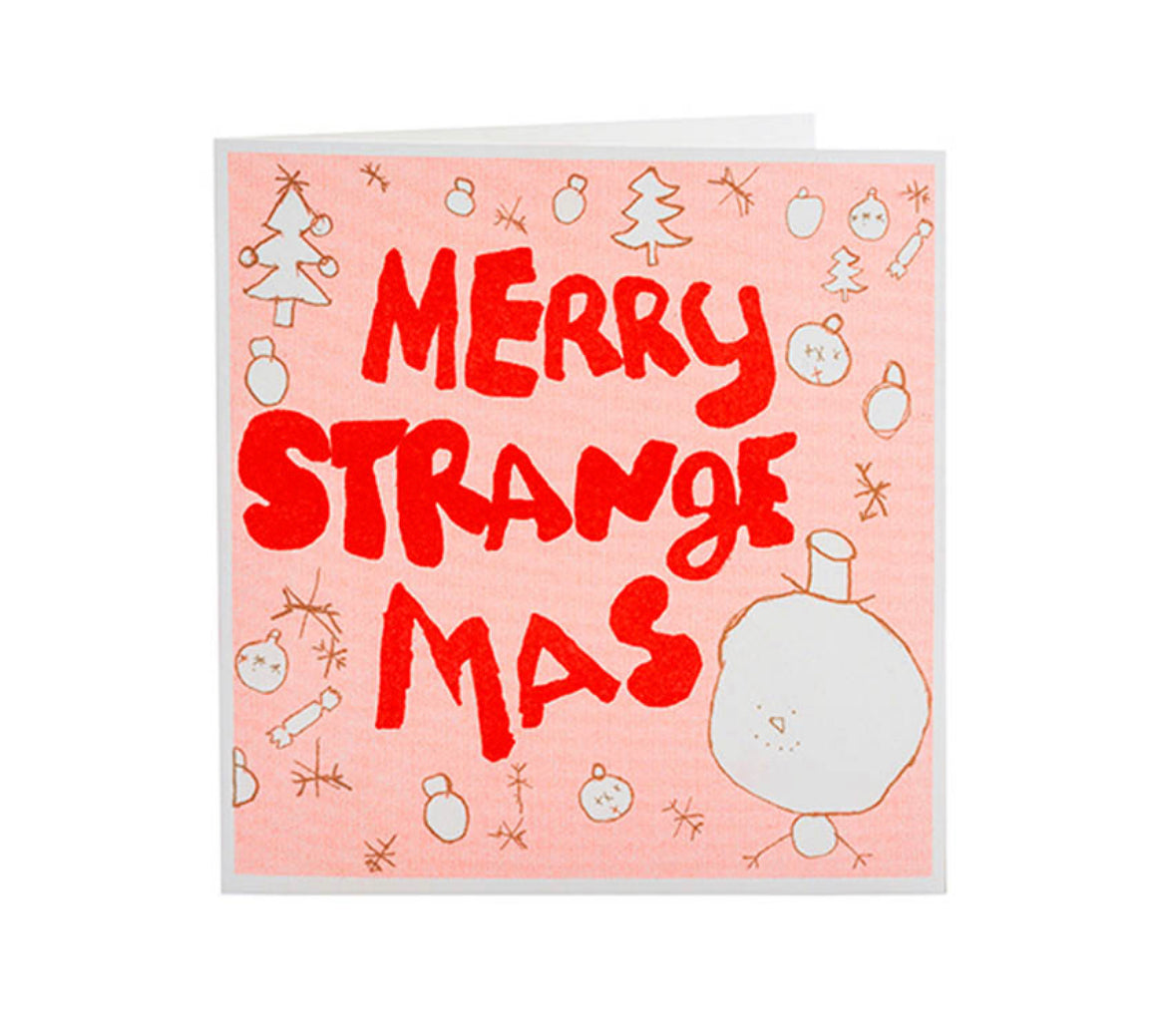 Merry Strangmas Christmas Card
