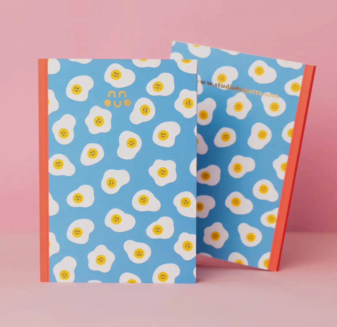 Fried Eggs Pattern Notebook