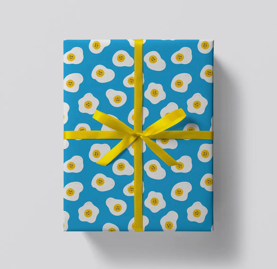 Fried Egg Pattern Gift Wrap