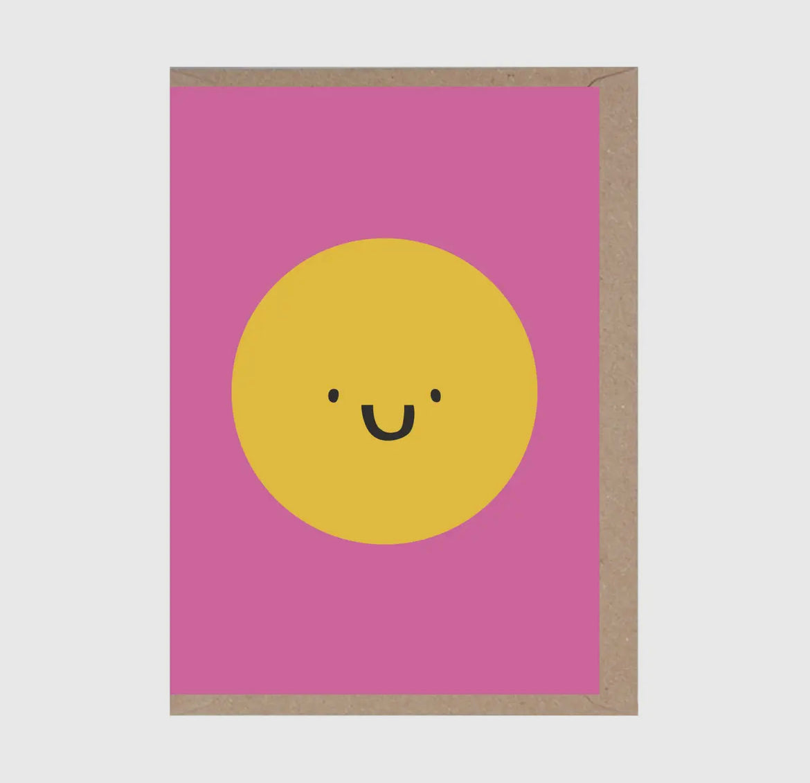 Smiley Face Mini Card