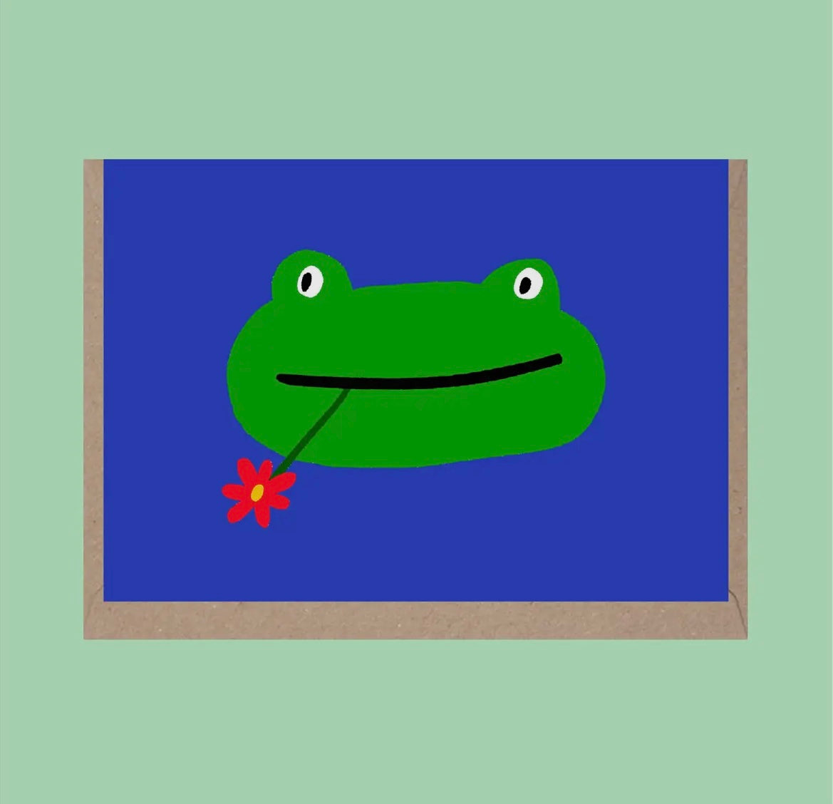 Frog Mini Card