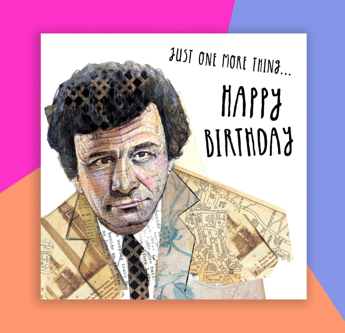 Columbo Birthday Card