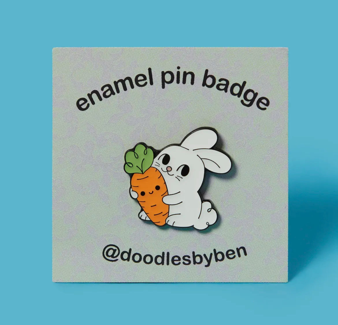 Bunny Rabbit Enamel Pin