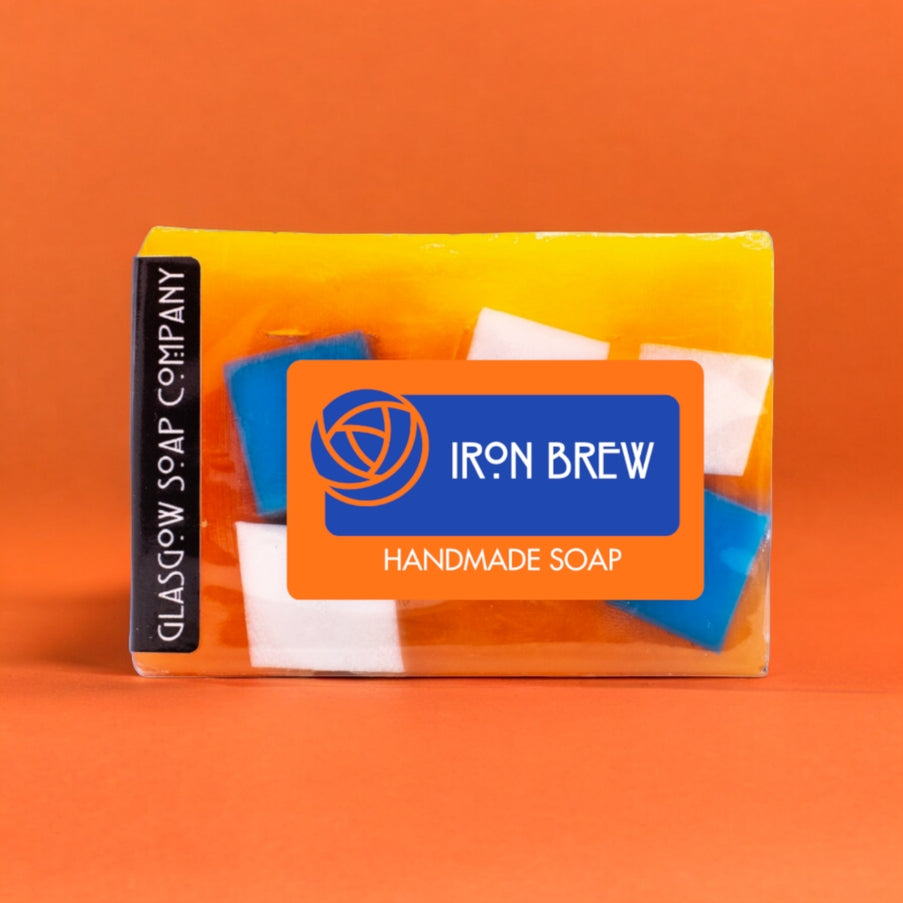 Irn Bru Handmade Soap Slice