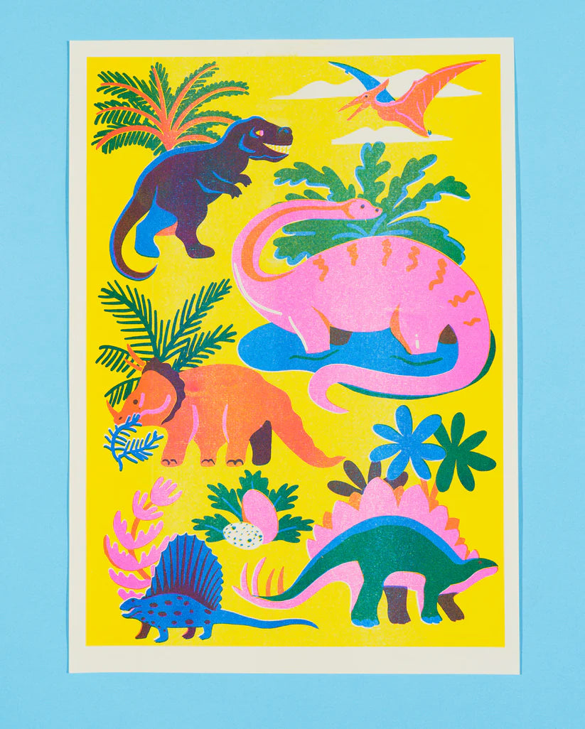 Dino Riso A3 Print