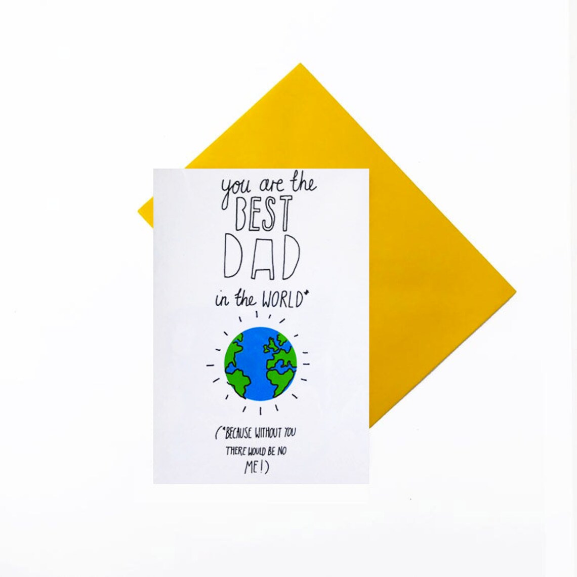 Best Dad in the World Card