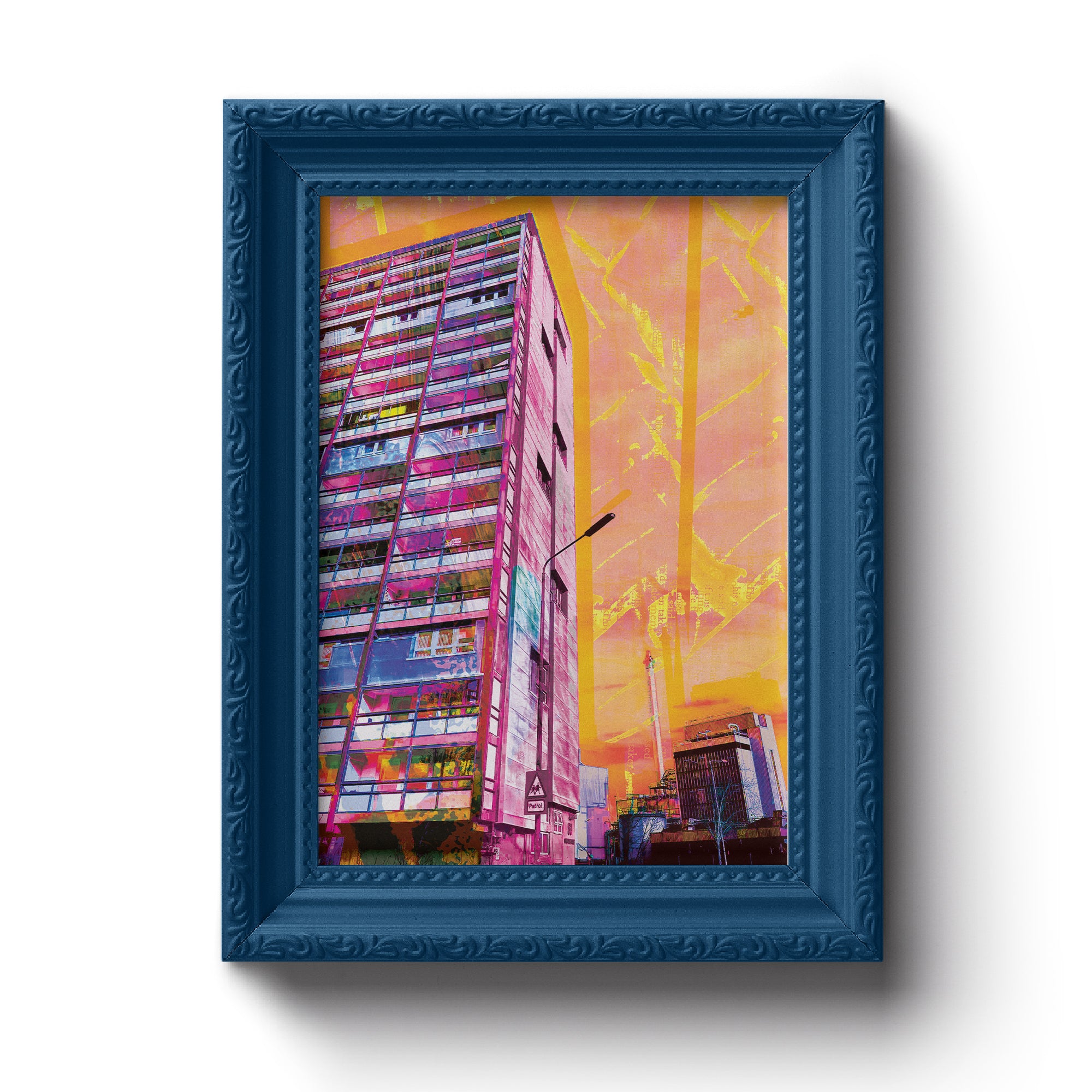 Gorbals High Flats Print