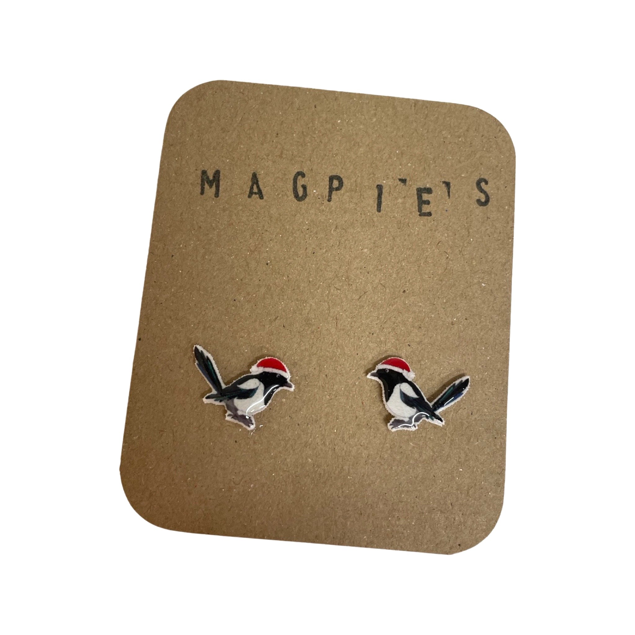 Christmas Magpie Earrings