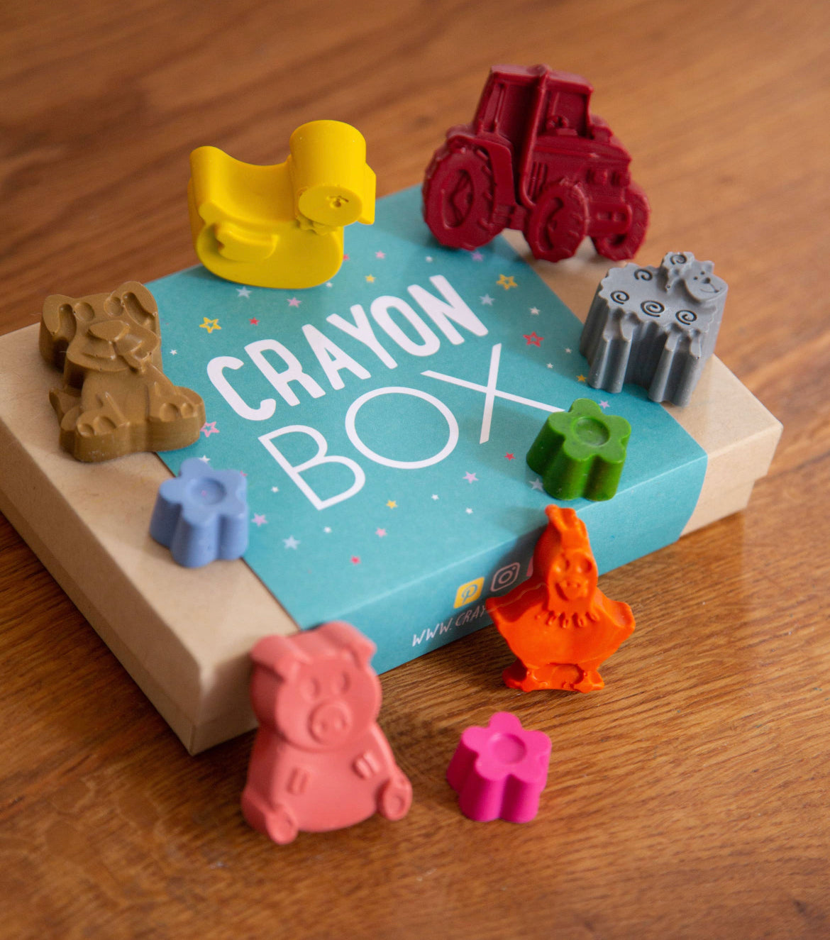 Wax Crayon Boxes