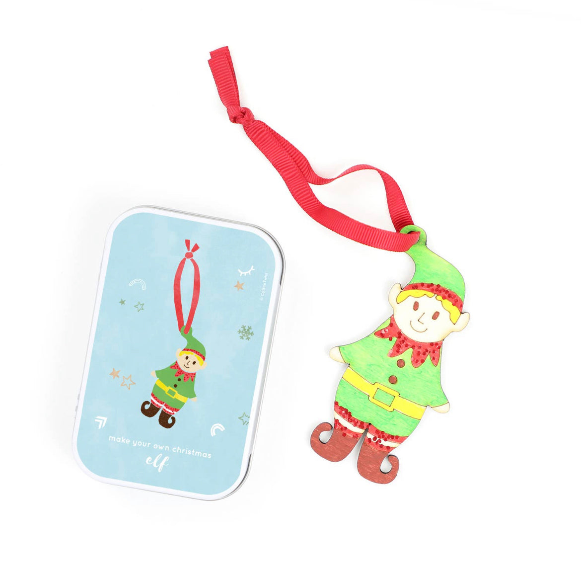 Make Your Own Elf Christmas Decoration