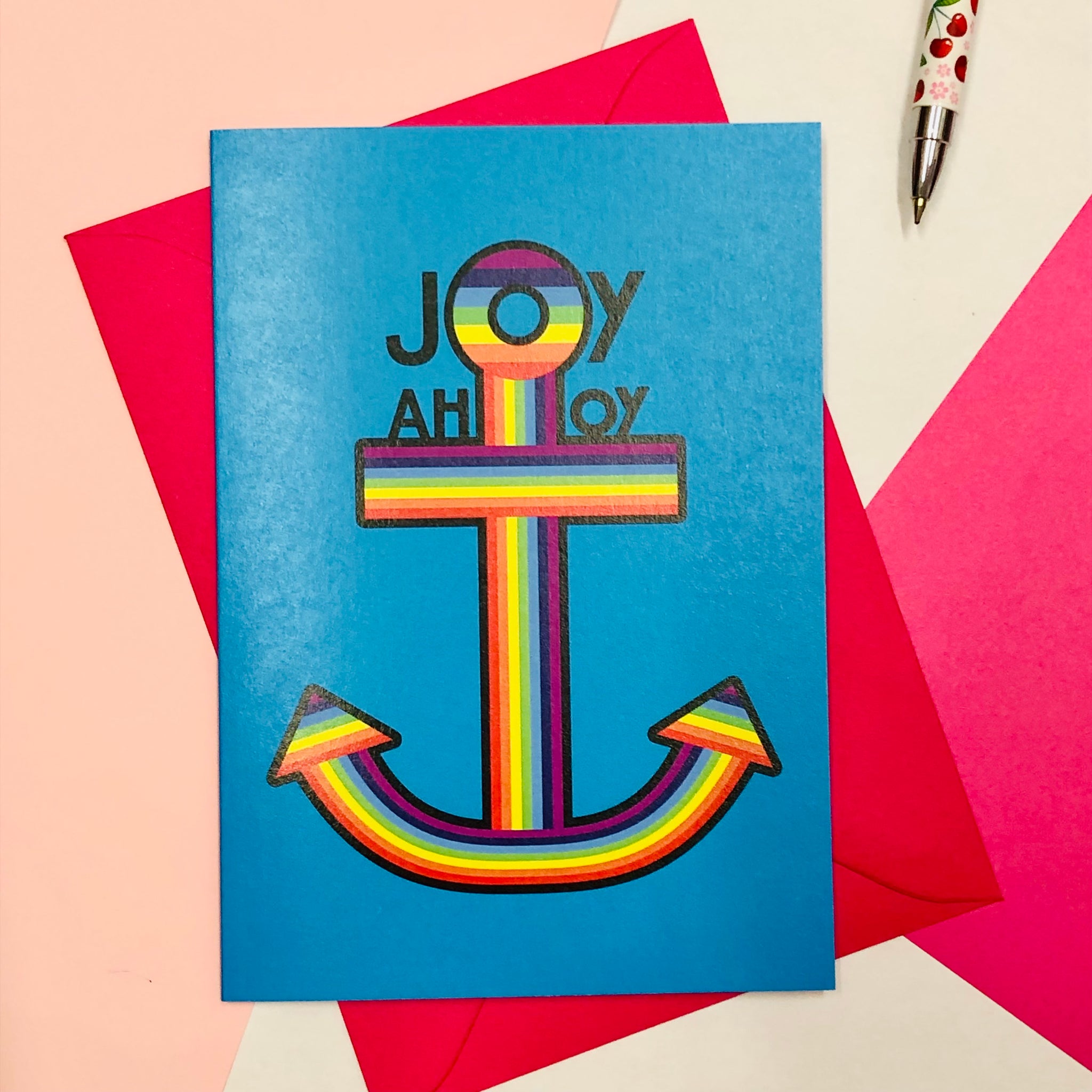 Joy Ahoy Greetings Card