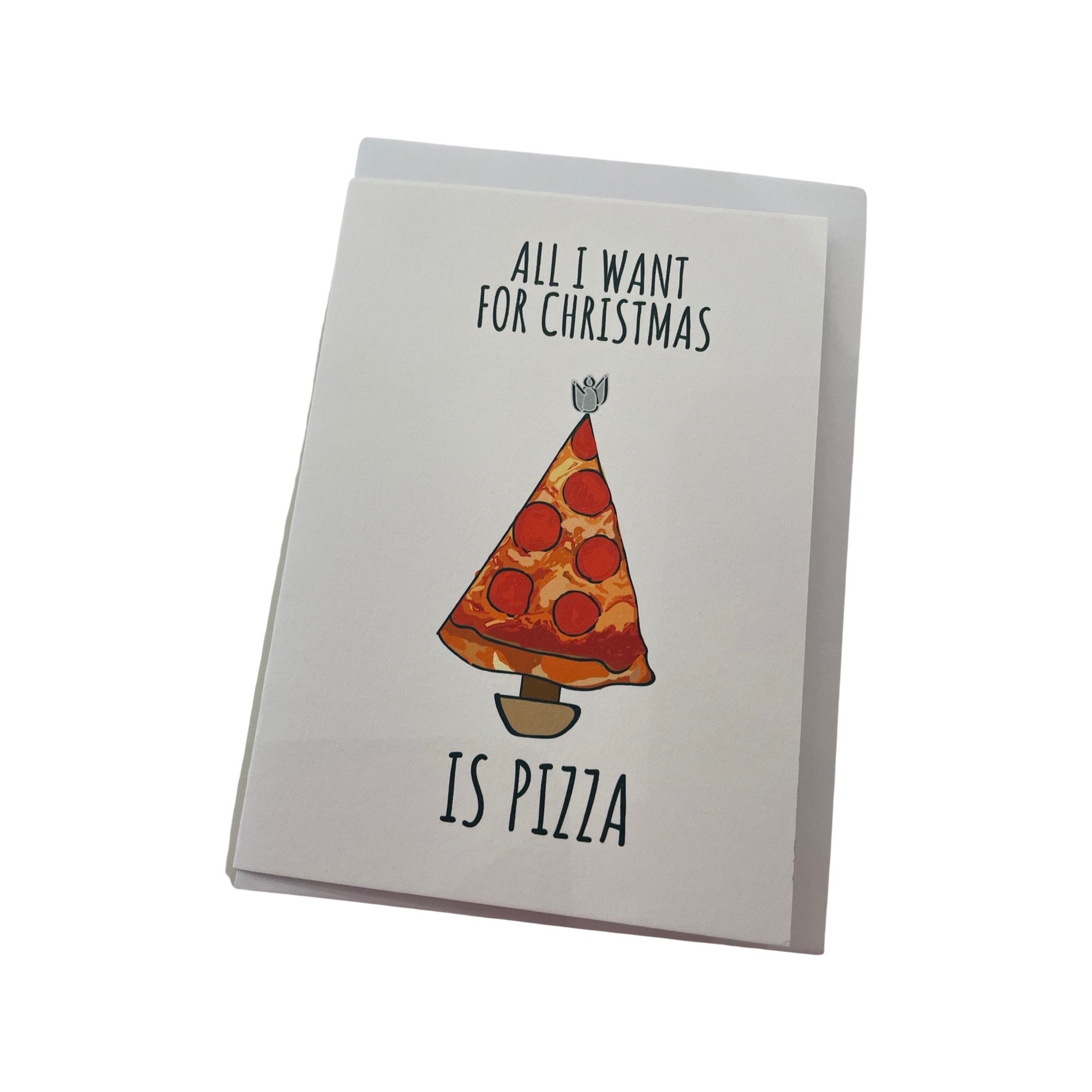 Pizza Christmas Card