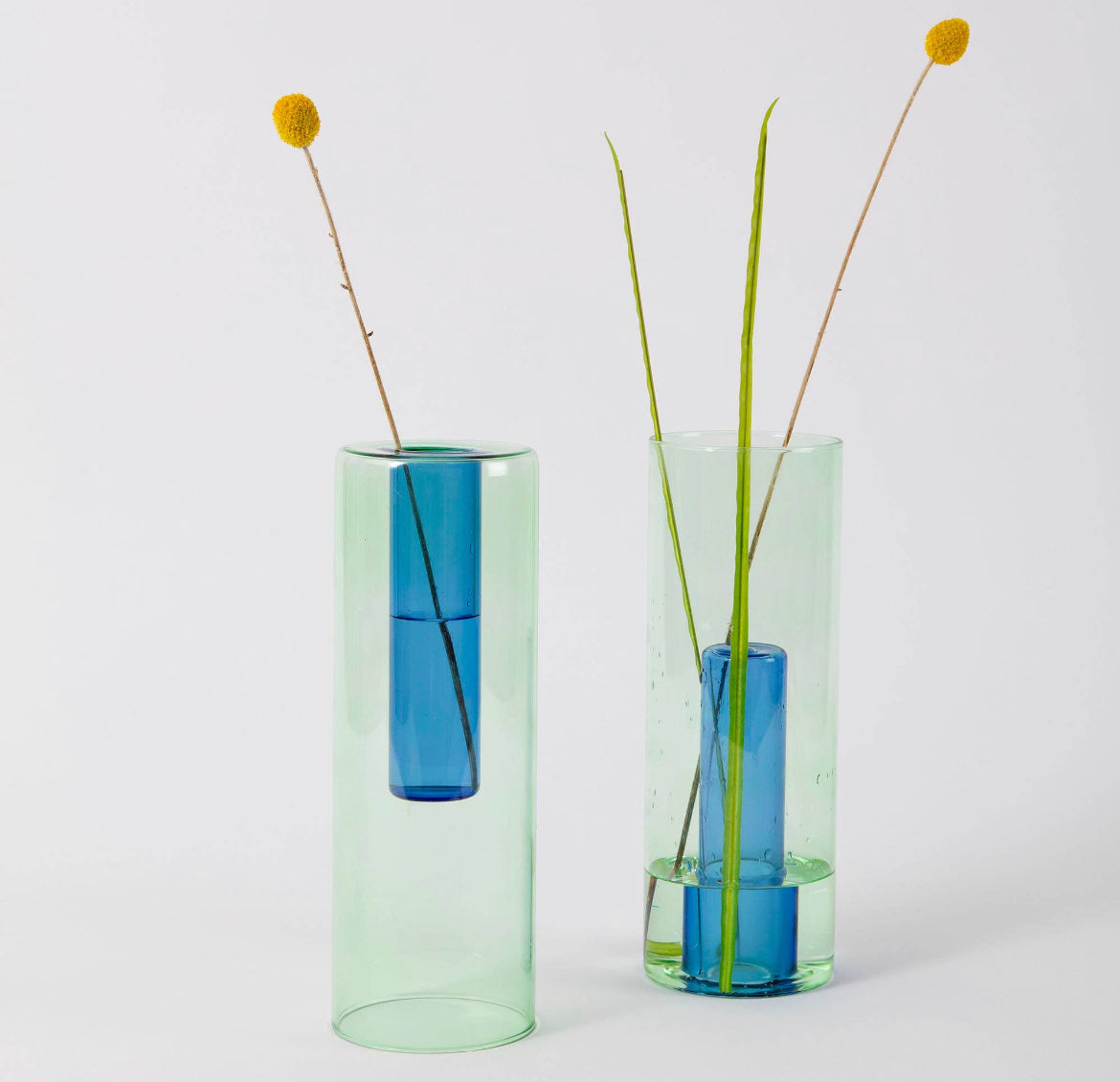 Reversible Glass Vase - Large