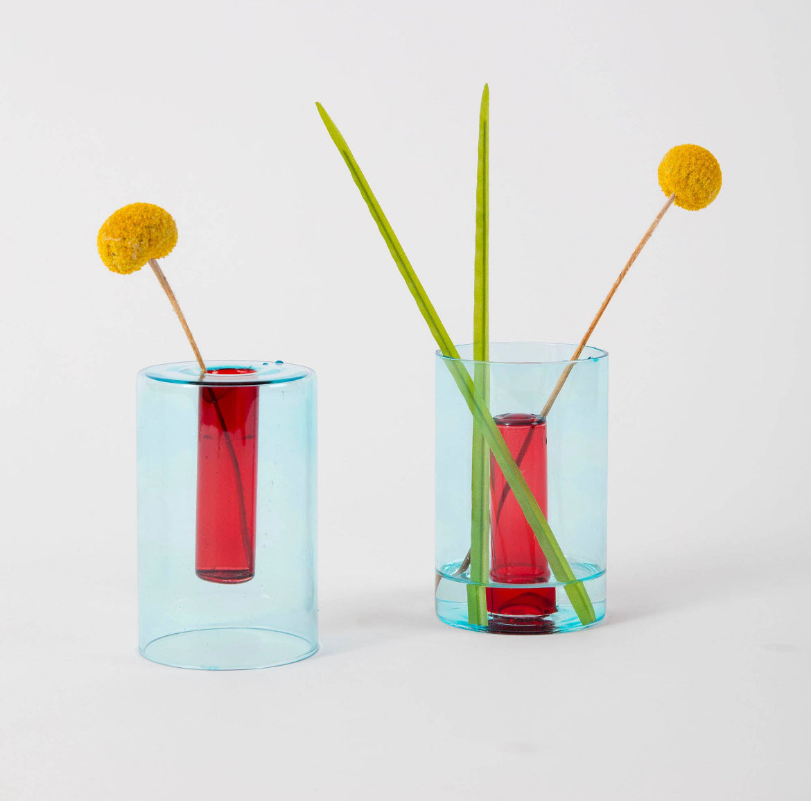 Reversible Glass Vase - Small