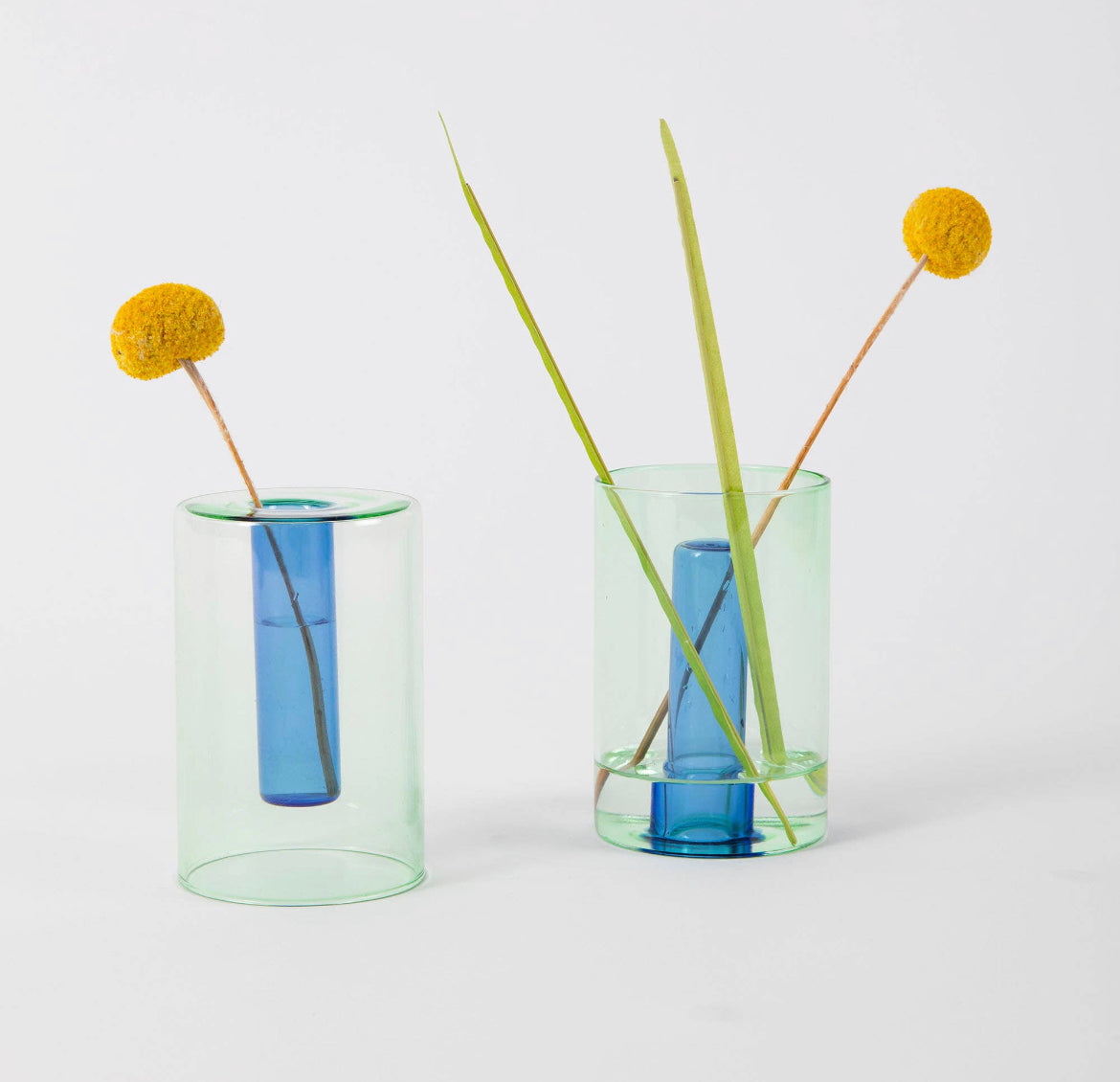 Reversible Glass Vase - Small