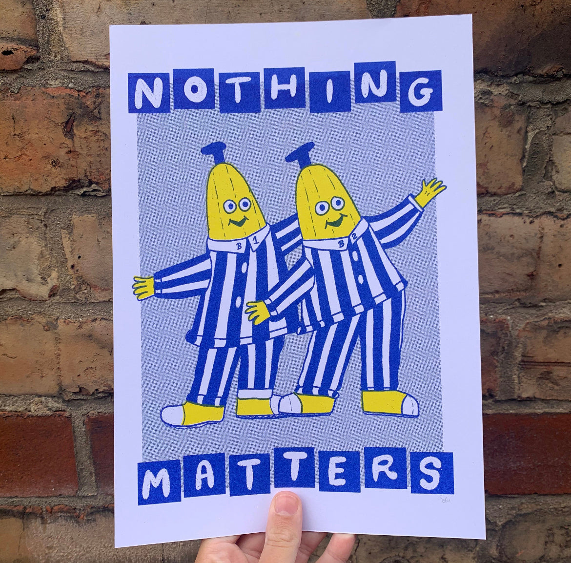 Nothing Matters Riso Print