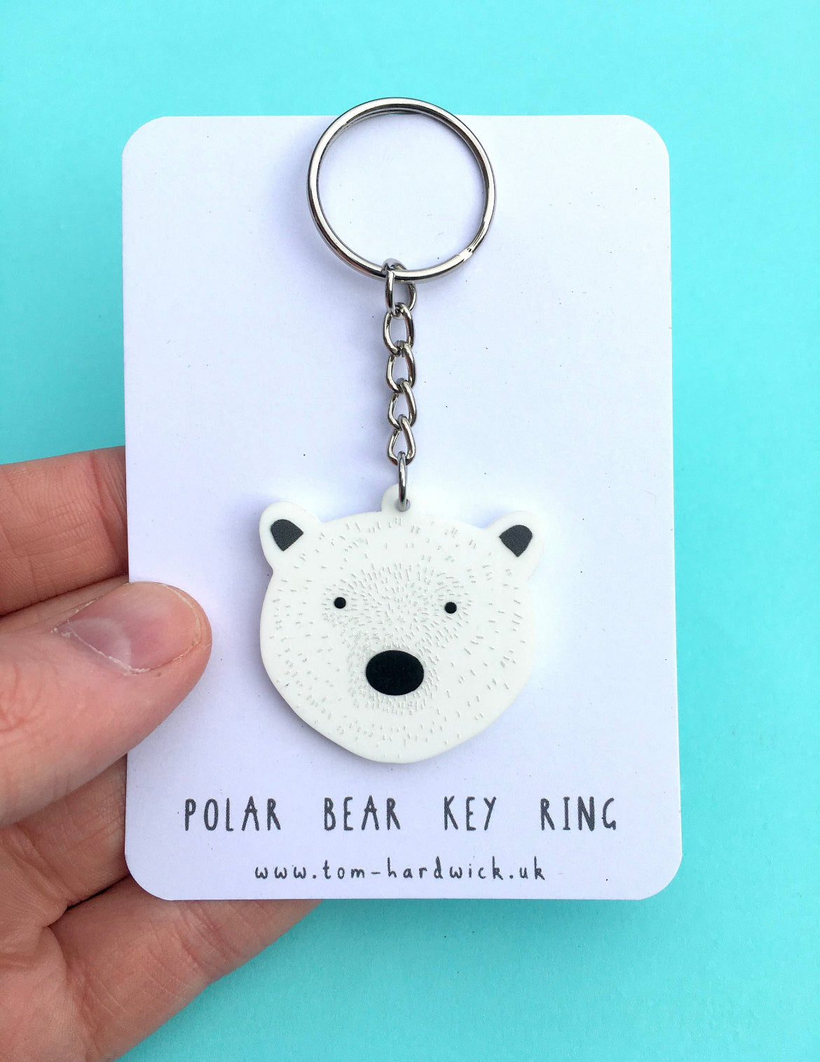Polar Bear Key Ring