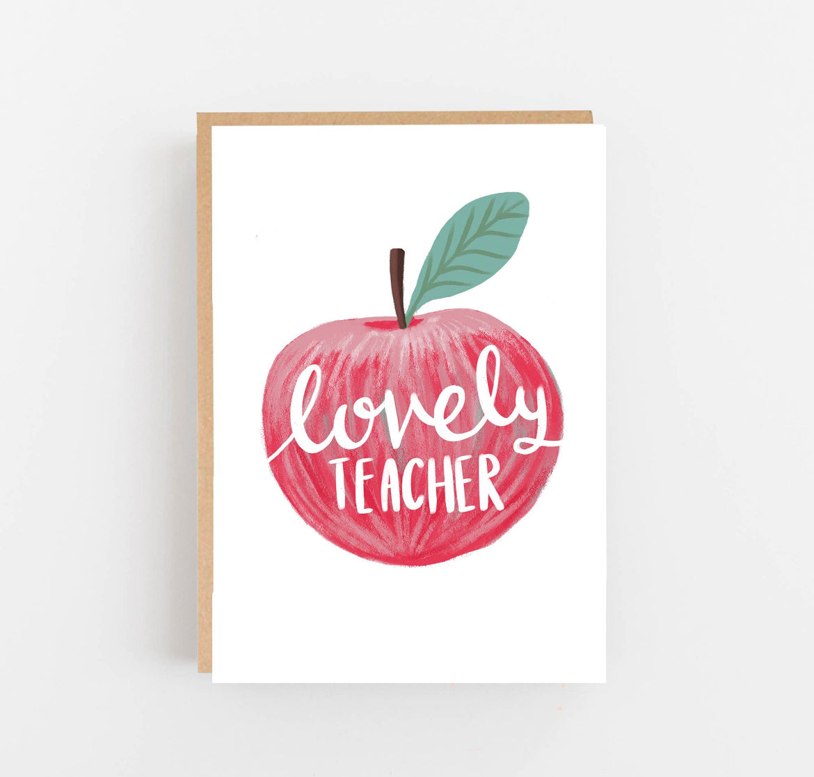 Lovely Teacher Card