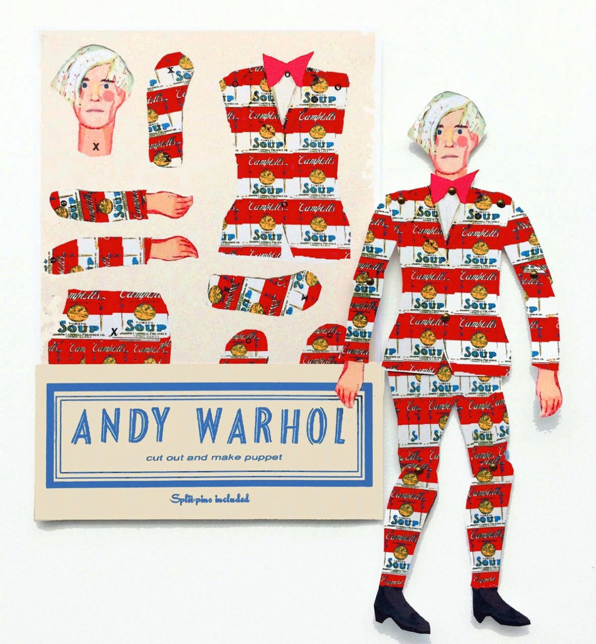 Andy Warhol Cut and Make Puppet