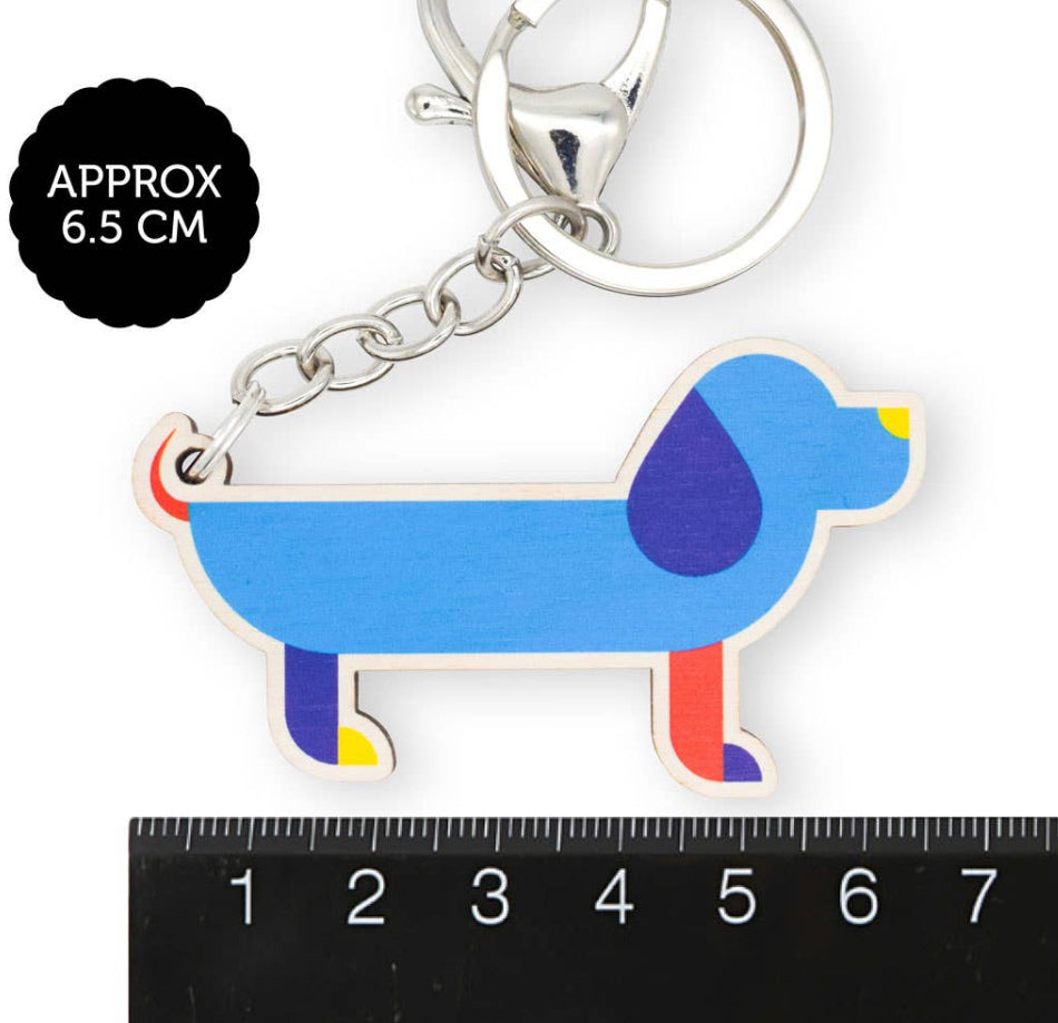 Sausage Dog Keyring