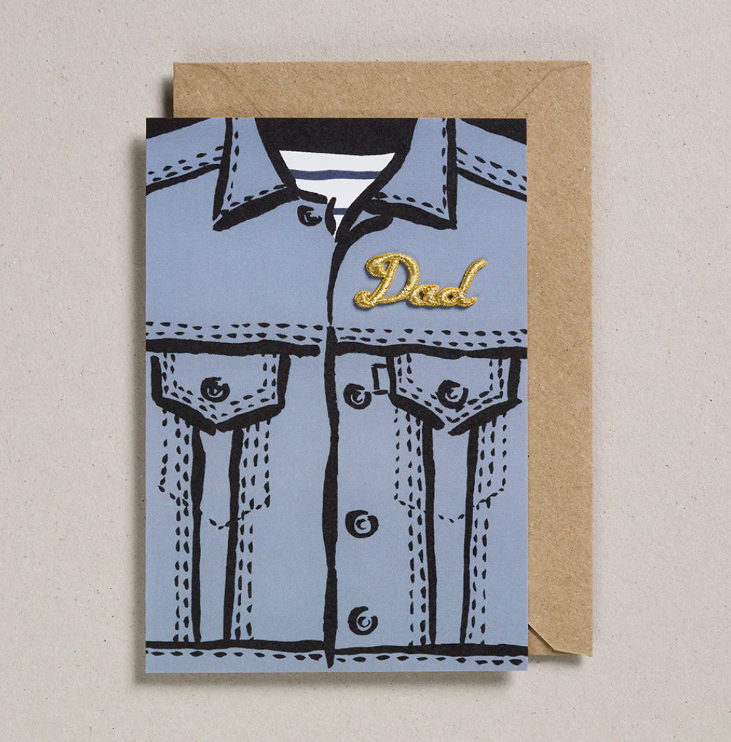 Denim Jacket Dad Card