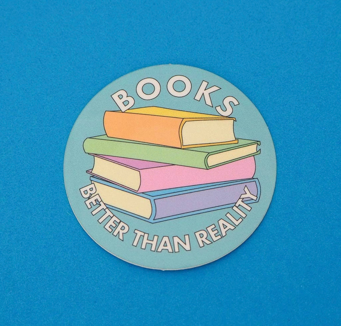 Books: Better Than Reality Sticker