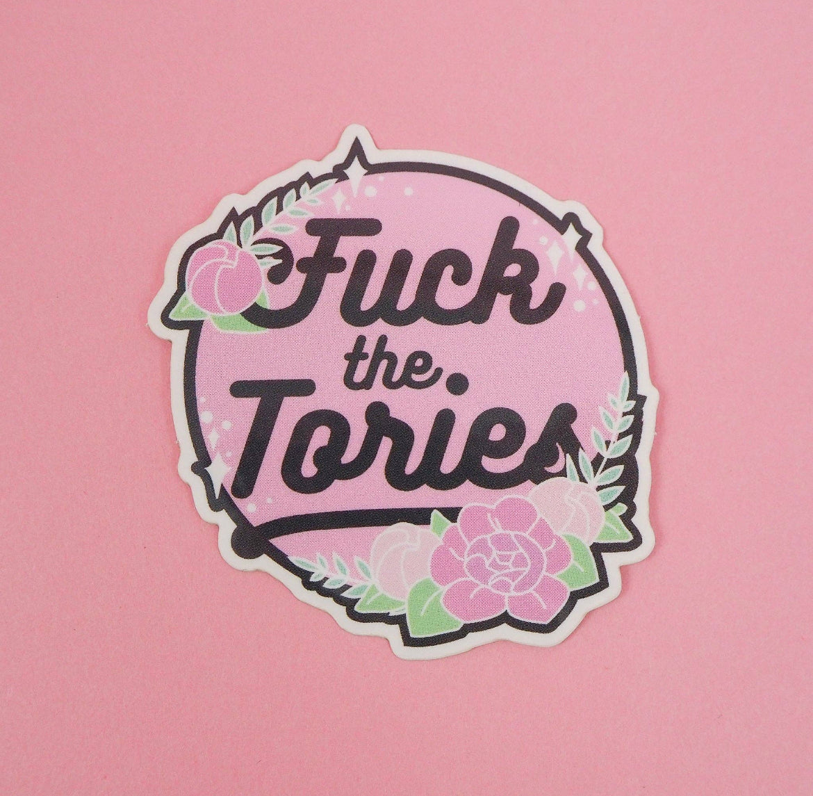 Fuck The Tories Sticker