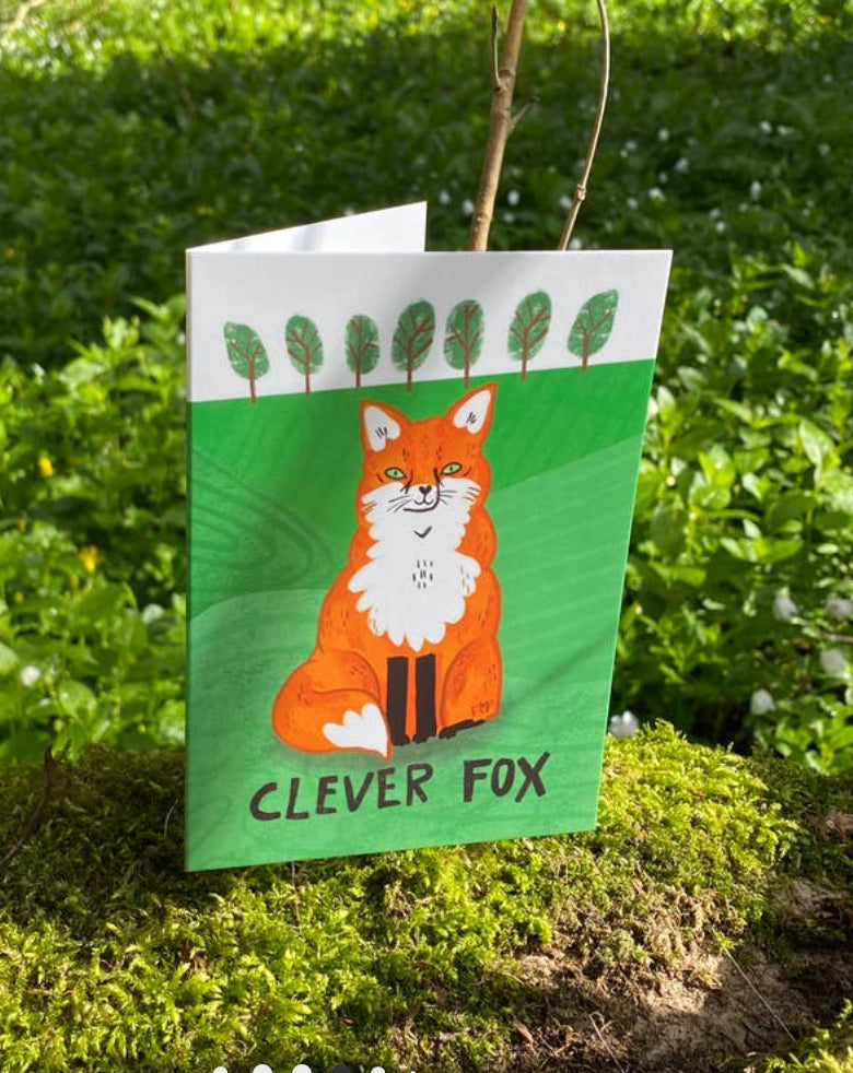Clever Fox Card