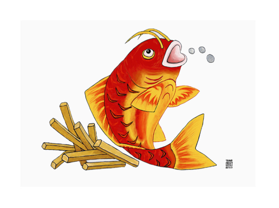 Fish 'N Chips Print