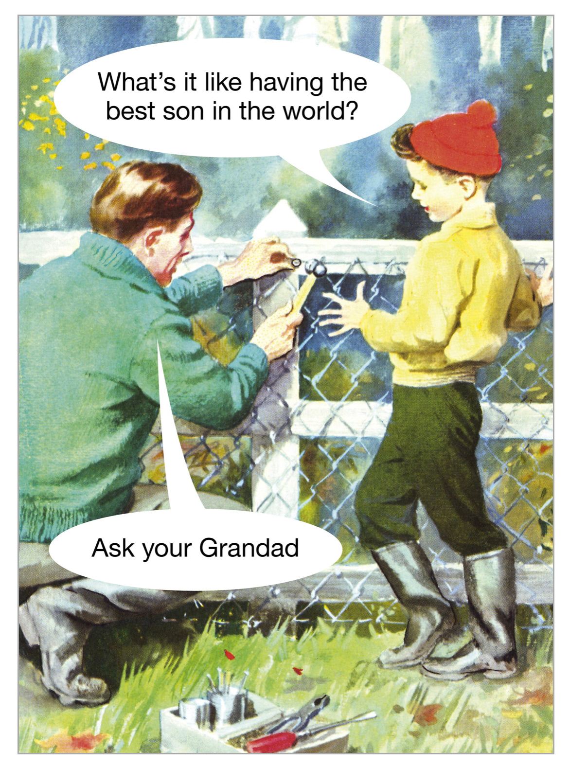 Ask Your Granddad Card