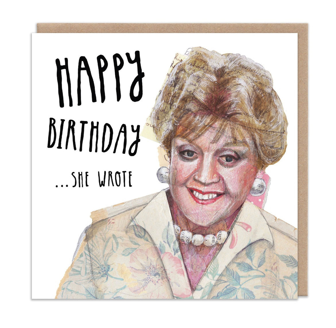 Angela Lansbury Birthday Card