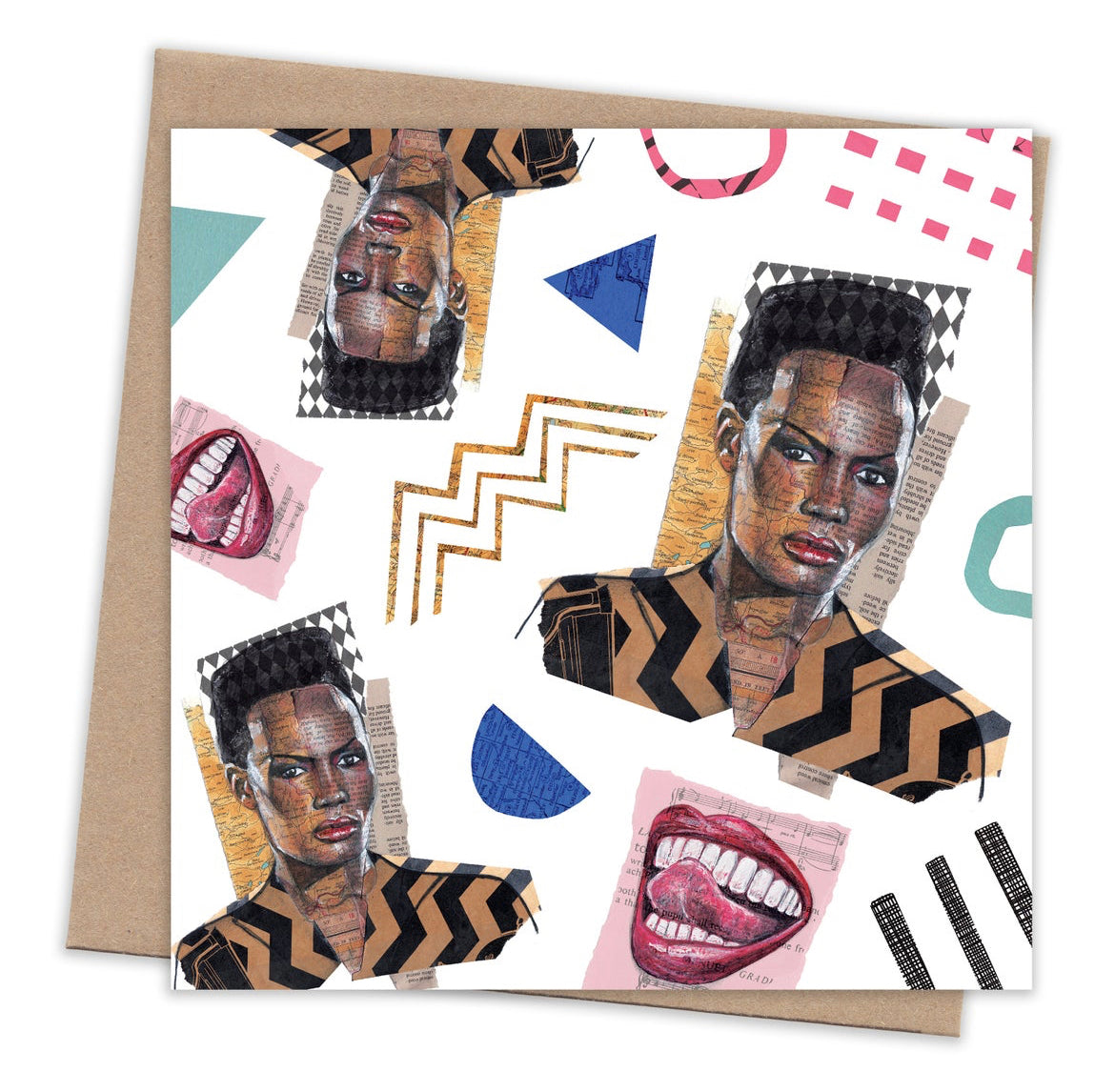 Grace Jones Pattern Card