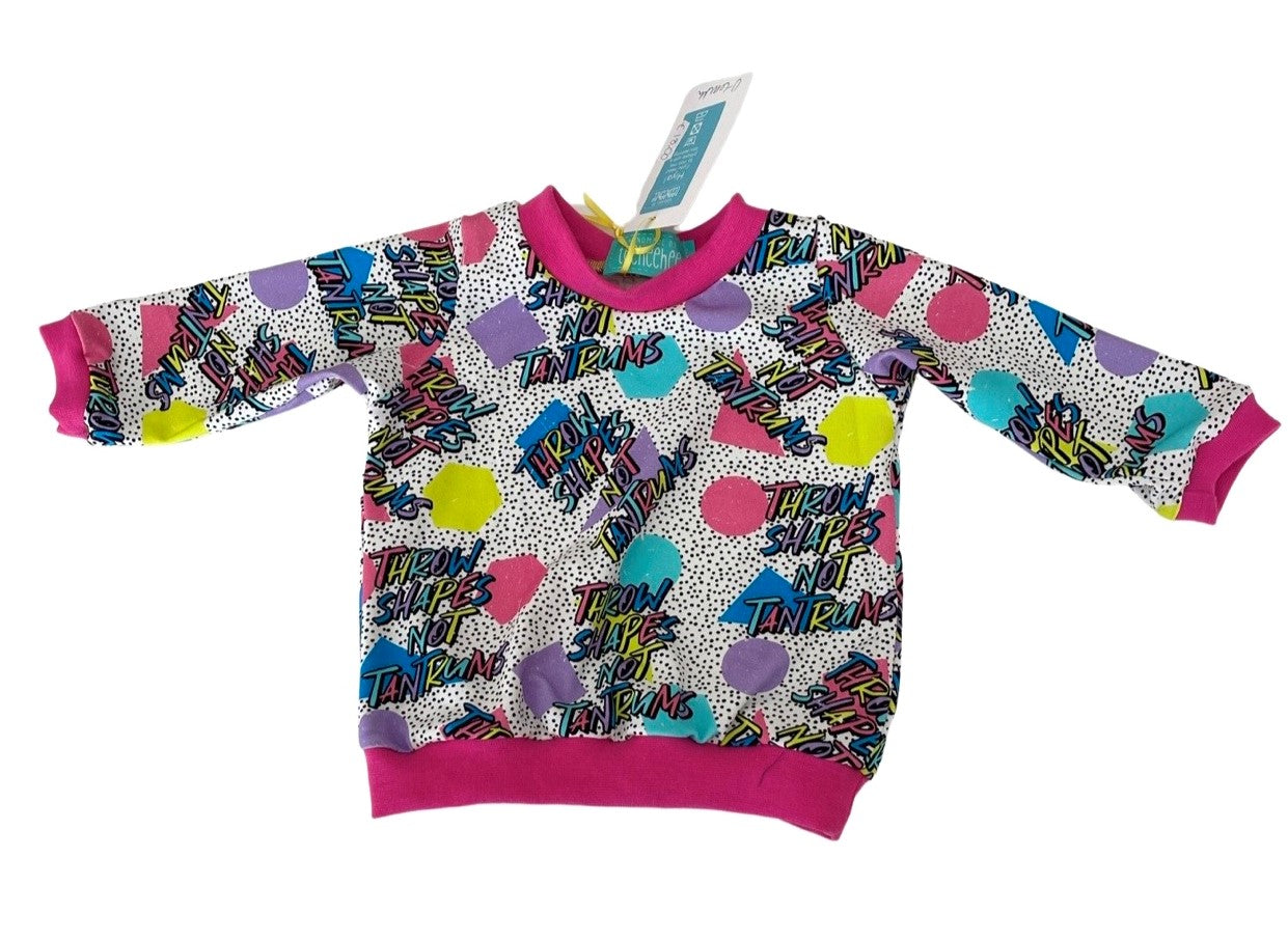 Throw Shapes Kids Top