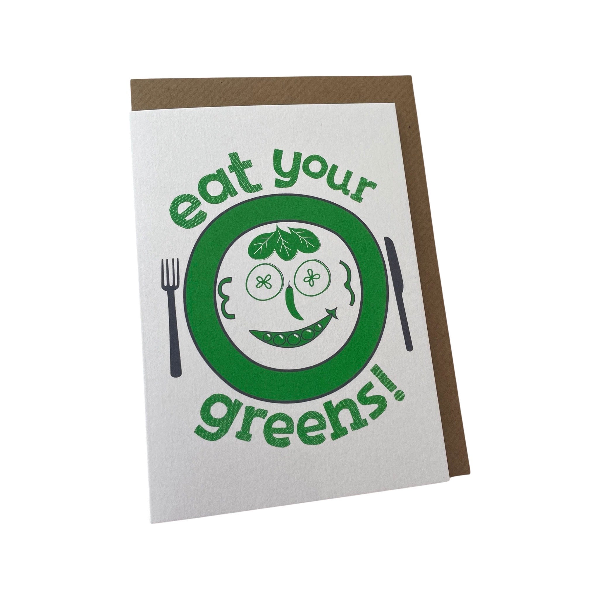 Eat Your Greens Card